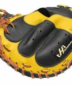 HATAKEYAMA Pro 33 Inch Kai Takuya Model Catcher Mitt - Tan/Black -Deals Slowpitch Softball Bats Store 02 6349d0032f383862 w600h600