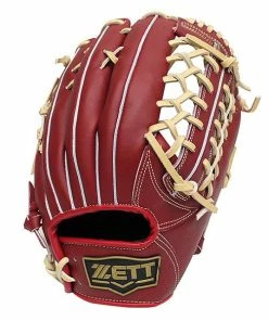 ZETT Pro Model NEO 12.75 Inch Burgundy Outfielder Glove -Deals Slowpitch Softball Bats Store 02 ecf96269a820e619 w600h600