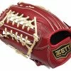 ZETT Pro Model NEO 12.75 Inch LHT Burgundy Outfielder Glove