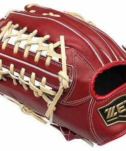 ZETT Pro Model NEO 12.75 Inch LHT Burgundy Outfielder Glove