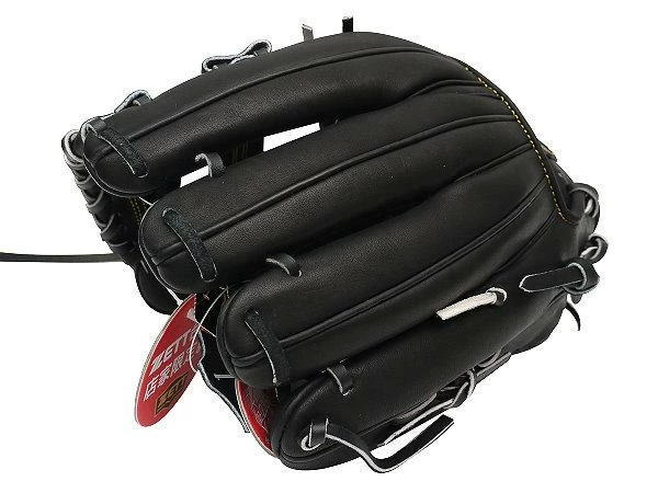 ZETT Pro Japan Steerhide 11.75 Inch Black Infielder Glove 5 ZETT Pro Japan Steerhide 11.75 Inch Black Infielder Glove - Image 5