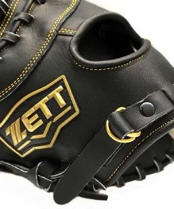 ZETT Innovation 12.5 Inch LHT Black First Base Mitt + BONUS -Deals Slowpitch Softball Bats Store 13 8ff542d2723819b4 w600h600