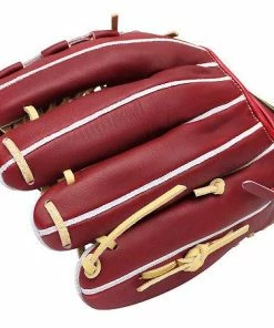 ZETT Pro Model NEO 11.75 Inch Burgundy Infielder Glove -Deals Slowpitch Softball Bats Store 13 baf4b57bad549344 w600h600