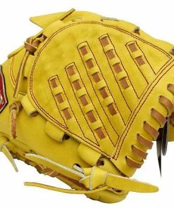ZETT Pro Model 11.5 Inch Yellow Pitcher Glove -Deals Slowpitch Softball Bats Store 13 dd444df140e226d3 w600h600