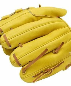 ZETT Pro Model 11.5 Inch Yellow Pitcher Glove -Deals Slowpitch Softball Bats Store 14 12dcd105114057aa w600h600