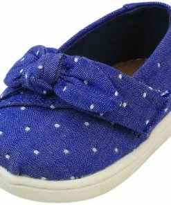 Tradefull Toms Classic Chambray Ankle-High Canvas Slip-On Shoes -Deals Slowpitch Softball Bats Store 168210214610