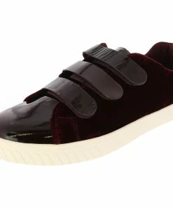 Tradefull Tretorn Women's Carry 4 Velvet / Patent Leather Ankle-High Fashion Sneaker