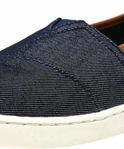 Tradefull Toms Classic Denim Ankle-High Fabric Slip-On Shoes