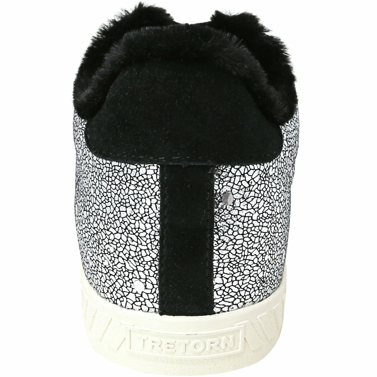 Tradefull Tretorn Women's Callie 4 Metallic Velvet Ankle-High Leather Sneaker 3 Tradefull Tretorn Women's Callie 4 Metallic Velvet Ankle-High Leather Sneaker - Image 3