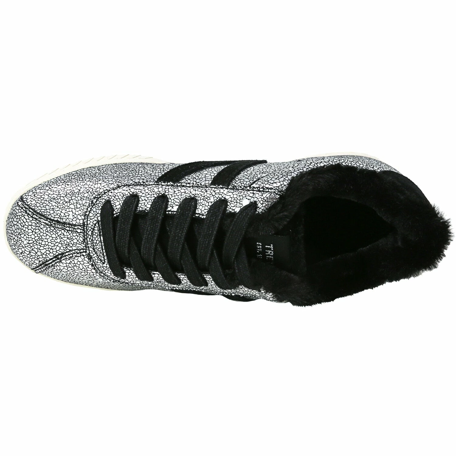 Tradefull Tretorn Women's Callie 4 Metallic Velvet Ankle-High Leather Sneaker 4 Tradefull Tretorn Women's Callie 4 Metallic Velvet Ankle-High Leather Sneaker - Image 4