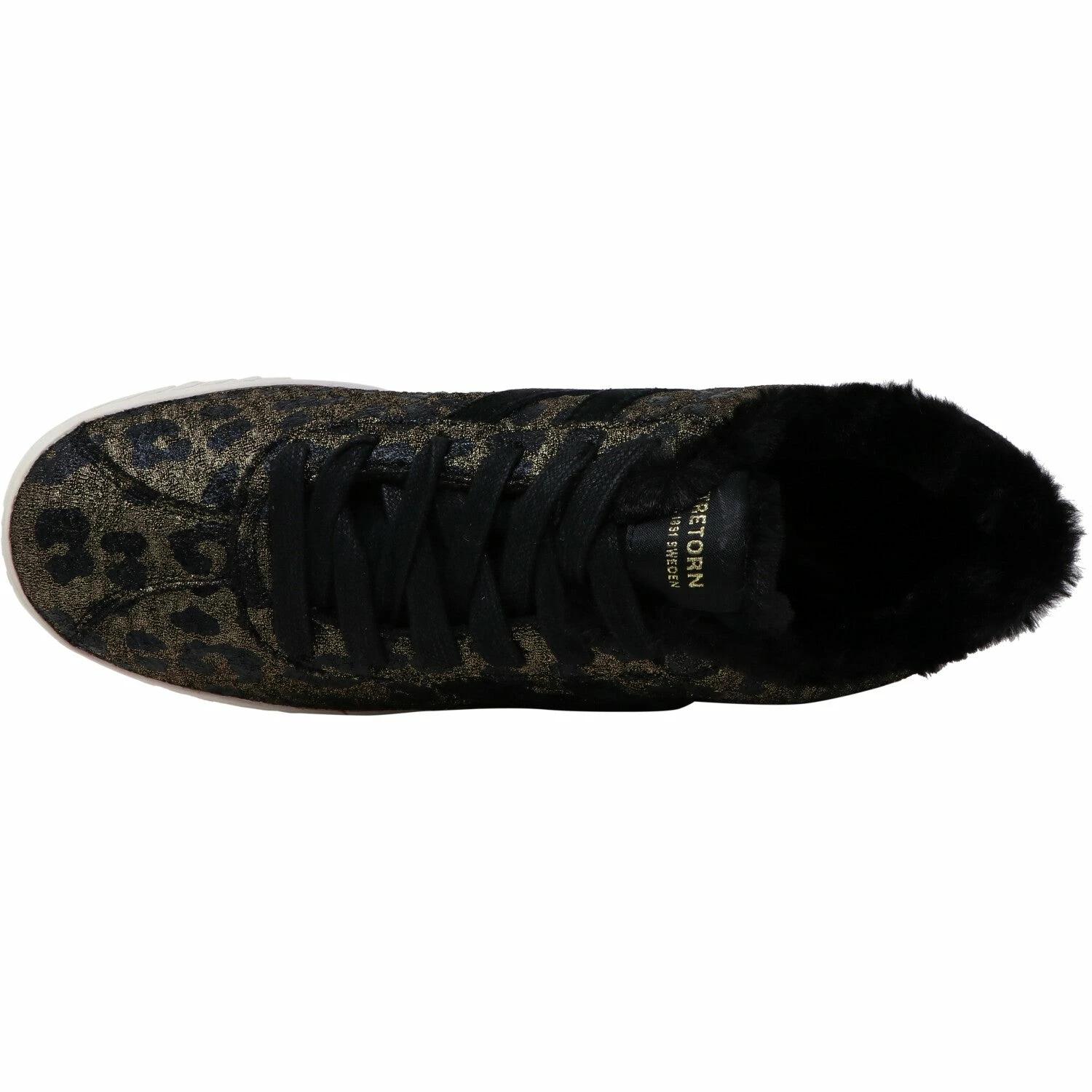 Tradefull Tretorn Women's Callie 4 Metallic Velvet Ankle-High Leather Sneaker 9 Tradefull Tretorn Women's Callie 4 Metallic Velvet Ankle-High Leather Sneaker - Image 9