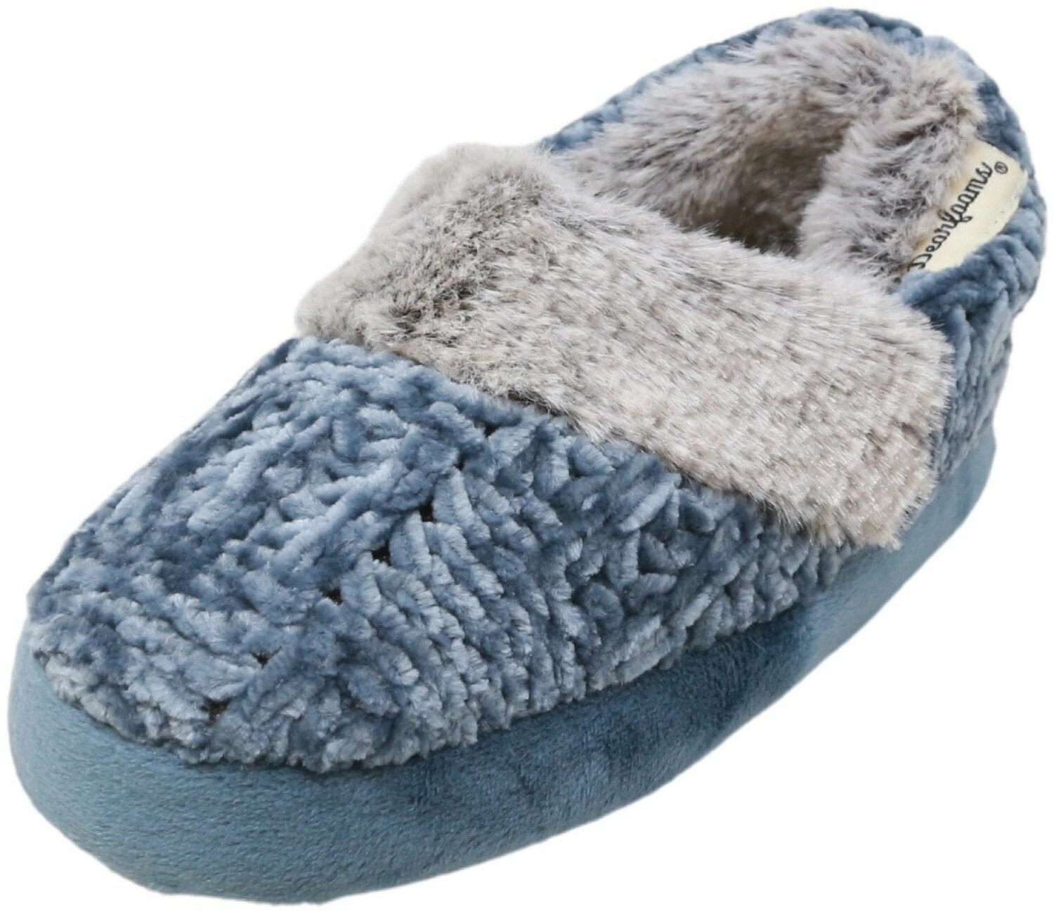 Tradefull Dearfoams Chenille Bootie Slipper Ankle-High Fabric 4 Tradefull Dearfoams Chenille Bootie Slipper Ankle-High Fabric - Image 4