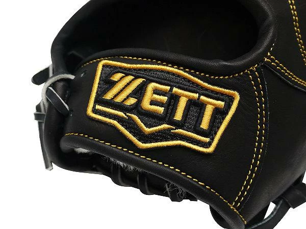 ZETT Pro Japan Steerhide 11.75 Inch Black Infielder Glove 8 ZETT Pro Japan Steerhide 11.75 Inch Black Infielder Glove - Image 8