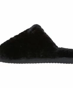 Jeetish Smith's Women's Genuine Plush Australian Shearling Slippers