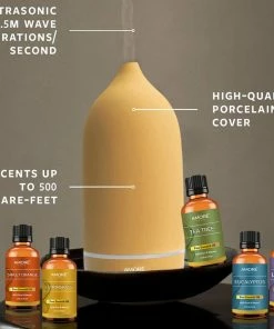 Deals Slowpitch Softball Bats Store 36 TagCo USA Inc Porcelain Ultrasonic Aromatherapy Essential Oil Diffuser