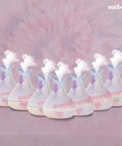 TagCo USA Inc Tie Dyed Unique Ultrasonic Aromatherapy Mist Diffuser Humidifier