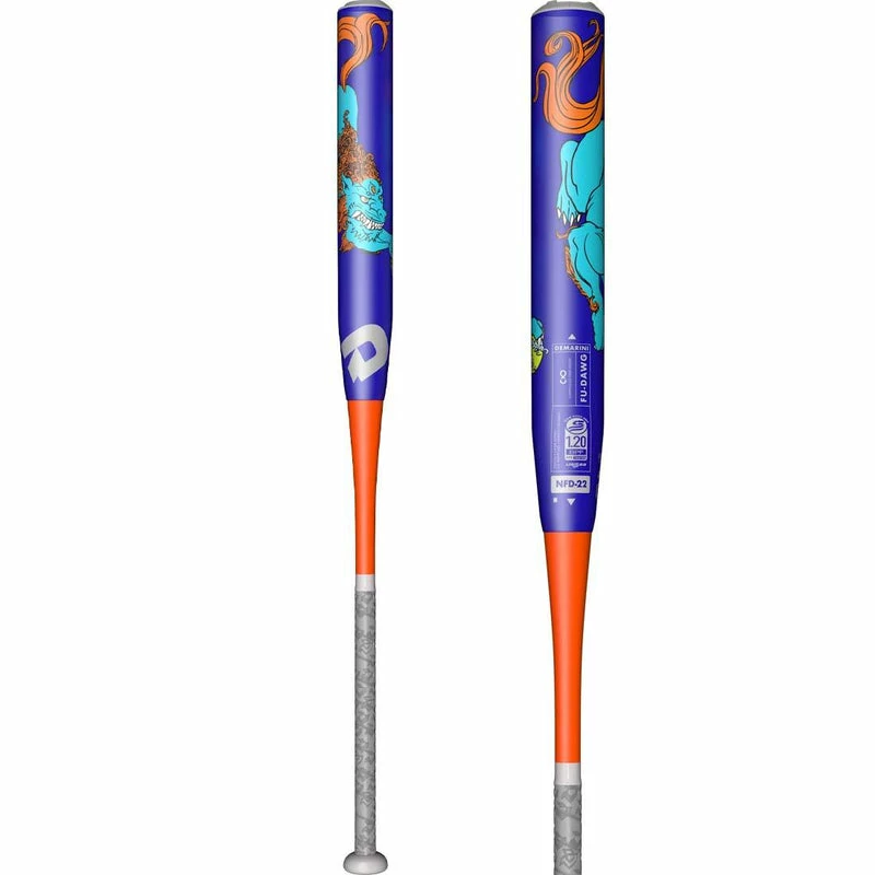 Clearance – 2023 DeMarini Fu Dawg Nautalai USSSA 13″ Slowpitch Softball Bat: WTDXNFD-22 1 Clearance – 2023 DeMarini Fu Dawg Nautalai USSSA 13″ Slowpitch Softball Bat: WTDXNFD-22