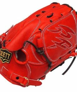 ZETT Pro Elite 12 Inch Japan Red Pitcher Glove