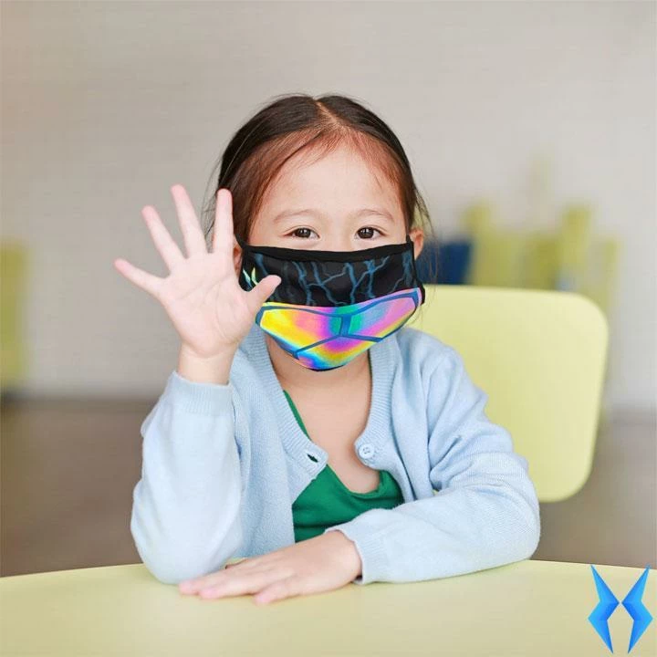 HoloGear Reflective Soccer Ball Face Mask 2 HoloGear Reflective Soccer Ball Face Mask - Image 2