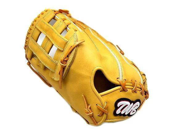 TWB Power Impact 12.5 Inch LHT Tan First Base Mitt 1 TWB Power Impact 12.5 Inch LHT Tan First Base Mitt