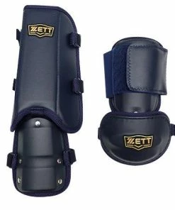 ZETT Pro Adult Batter Elbow/Shin Guards - Navy