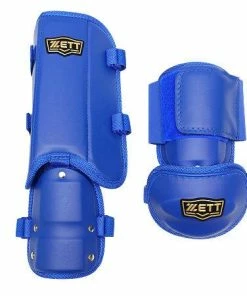 ZETT Pro Adult Batter Elbow/Shin Guards - Royal