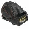 ZETT Pro Model 11.5 Inch Black LHT Pitcher Glove