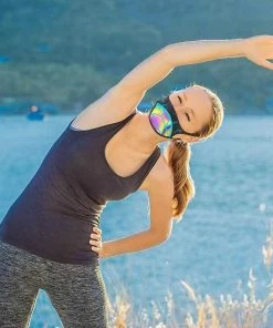 HoloGear Reflective Football Face Mask