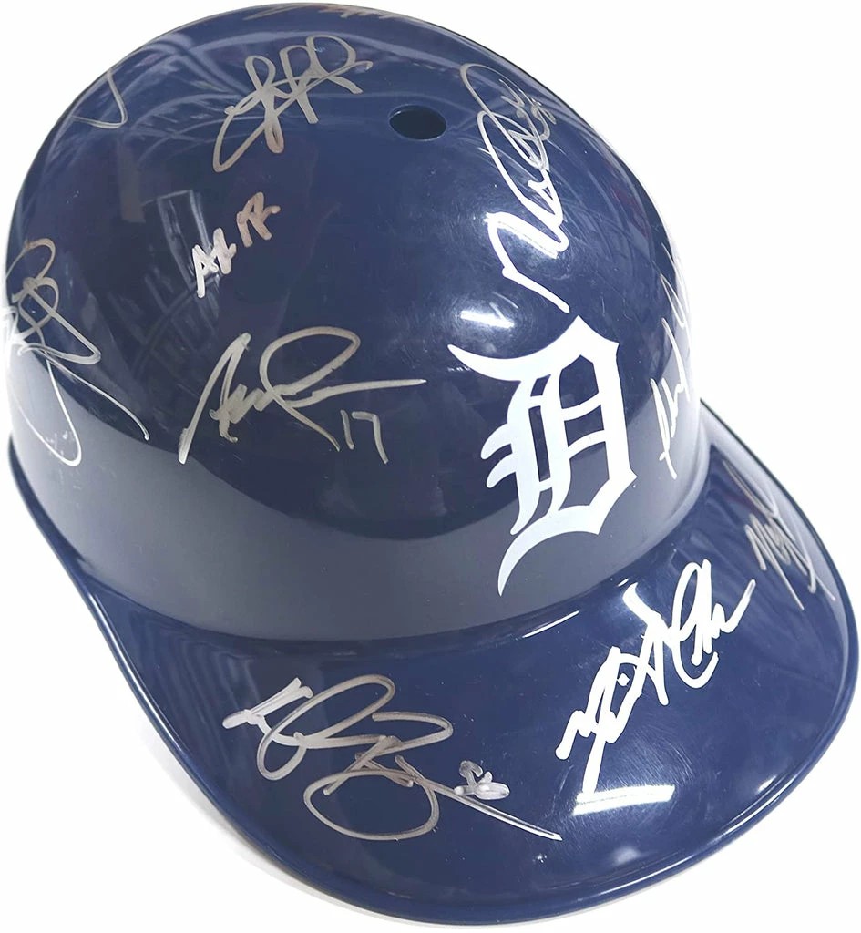 Sports-Autographs Detroit Tigers 2016 Team Signed Autographed Souvenir Full Size Batting Helmet AI COA Cabrera Kinsler Fulmer 3 Sports-Autographs Detroit Tigers 2016 Team Signed Autographed Souvenir Full Size Batting Helmet AI COA Cabrera Kinsler Fulmer - Image 3
