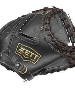ZETT Pro Model 33 Inch Black Catcher Mitt