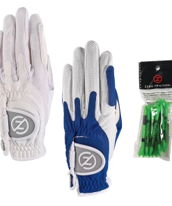 Zero Friction Ladies Synthetic Performance Golf Glove 2Pk -Deals Slowpitch Softball Bats Store 44