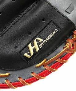 HATAKEYAMA Pro 33.5 Inch Catcher Mitt - Black/Grey -Deals Slowpitch Softball Bats Store 44 3b85c37cd4f0d85a w600h600