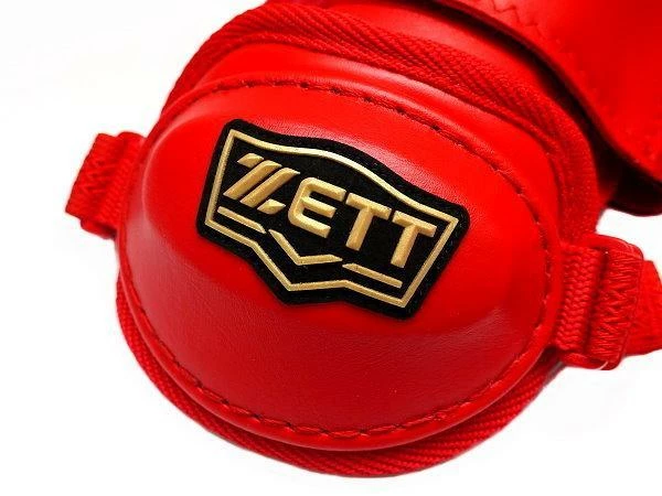 ZETT Pro Adult Batter Elbow/Shin Guards - Red 2 ZETT Pro Adult Batter Elbow/Shin Guards - Red - Image 2
