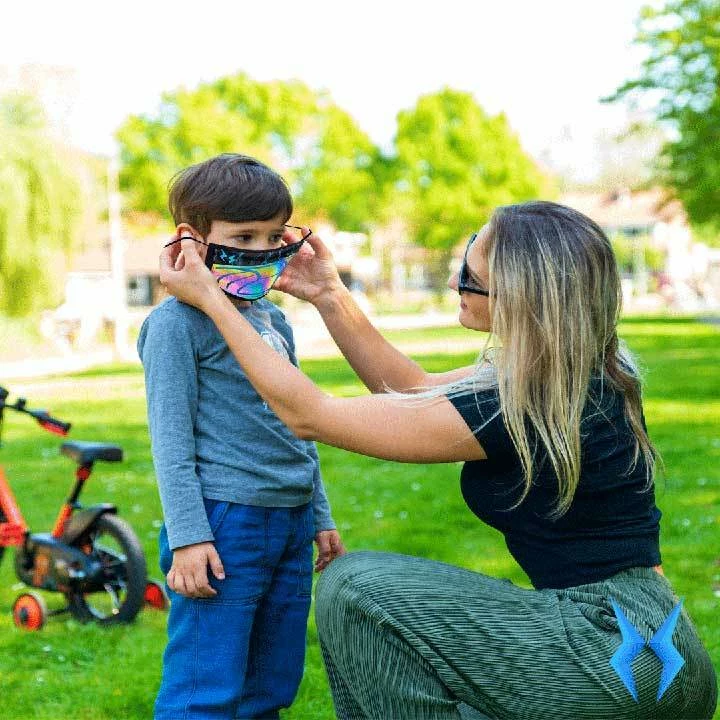 HoloGear Reflective Volleyball Face Mask 4 HoloGear Reflective Volleyball Face Mask - Image 4