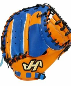 HATAKEYAMA Pro Japan Steerhide Orange Royal 33.5 Inch Catcher Mitt -Deals Slowpitch Softball Bats Store 54 44d91d90401c031c w600h600