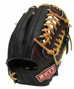 ZETT Pro Model 11.75 Inch Black Infielder Glove -Deals Slowpitch Softball Bats Store 55 c7ba3149f94f647f w600h600