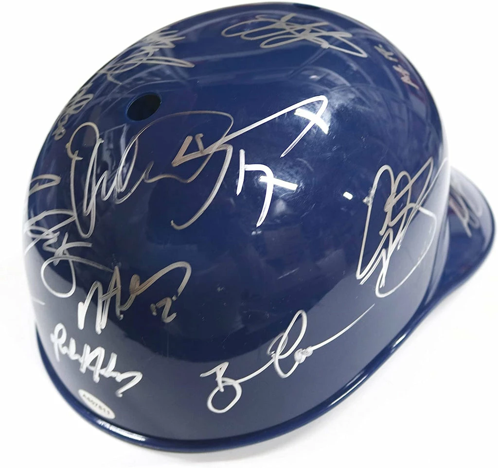 Sports-Autographs Detroit Tigers 2016 Team Signed Autographed Souvenir Full Size Batting Helmet AI COA Cabrera Kinsler Fulmer 5 Sports-Autographs Detroit Tigers 2016 Team Signed Autographed Souvenir Full Size Batting Helmet AI COA Cabrera Kinsler Fulmer - Image 5