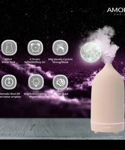 TagCo USA Inc Pink Ceramic Ultrasonic Aromatherapy Essential Oil Diffuser -Deals Slowpitch Softball Bats Store 5 5cf1b139 73d1 4793 b45e 716d4088762d