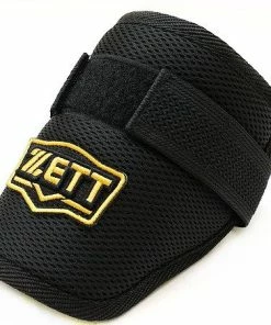 ZETT Pro Adjustable Baseball Elbow Guard - Black