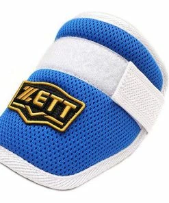 ZETT Pro Adjustable Baseball Elbow Guard - Royal/White