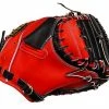 ZETT Pro Elite 33 Inch Catcher Mitt - Red/Black