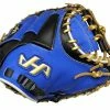 HATAKEYAMA Pro 33.5 Inch Catcher Mitt - Black/Royal