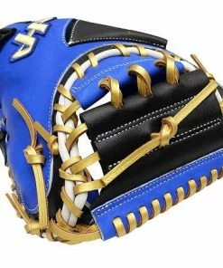 HATAKEYAMA Pro 33.5 Inch Catcher Mitt - Black/Royal -Deals Slowpitch Softball Bats Store 73 2b701b78bea482eb w600h600