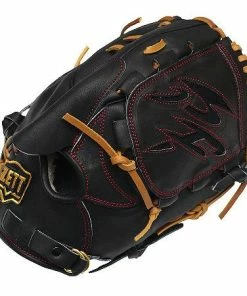 ZETT Pro Elite 12 Inch Black Pitcher Glove