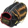 ZETT Pro Model NEO 11.75 Inch Black Infielder Glove