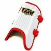 ZETT Pro Adjustable Baseball Leg Guard - White/Red