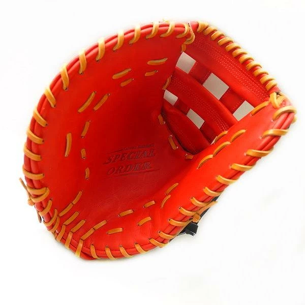TWB Classic 12.5 Inch LHT Black/Red First Base Mitt 7 TWB Classic 12.5 Inch LHT Black/Red First Base Mitt - Image 7