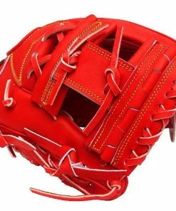 ZETT Pro Japan Steerhide 11.5 Inch Red Infielder Glove -Deals Slowpitch Softball Bats Store 81 6b3eee221646dbd5 w600h600