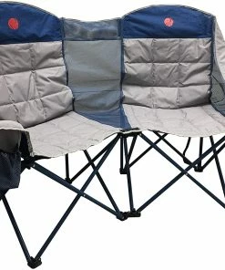 Everyone Designs OmniCore Designs MoonPhase Double LoveSeat Heavy Duty Quad Folding Camp Chair