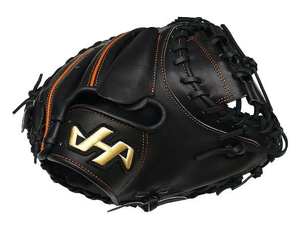 HATAKEYAMA Pro 33 Inch Black Catcher Mitt 1 HATAKEYAMA Pro 33 Inch Black Catcher Mitt